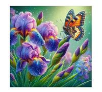 Puzzle 200 Pezzi Farfalla fiore viola, Impossible puzzle Per Adulti 200 pezzi, DIY Puzzles Colorato 28x28cm, Rompicapo adulti E Ragazzi, Gioco Giocattolo per la Famiglia