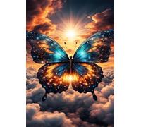 Puzzle 200 Pezzi Farfalle Dell'Alba Puzzle Classici, Giochi Rilassamento e Intelligence, Puzzles Impossible, Idea Regalo Uomo e Donna