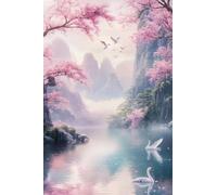 Puzzle 200 Pezzi Fiori Montagne Fiumi Puzzle Classici, Giochi Rilassamento e Intelligence, Puzzles Impossible, Idea Regalo Uomo e Donna