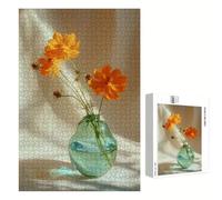 Puzzle 200 Pezzi - Flower & Paesaggio - Puzzle in Legno Durevole con Lettere sul Retro - 35 x 25 cm - Hobby Creativo Senza Polvere - Articolo per Collezionisti e 14 Anni in Su P3#1365