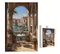 Puzzle 200 Pezzi - Italia & Città - Puzzle in Legno Durevole con Lettere sul Retro - 35 x 25 cm - Hobby Creativo Senza Polvere - Articolo per Collezionisti e 14 Anni in Su P3#900