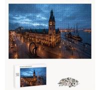 Puzzle 200 Pezzi - Paesaggio & Città - Puzzle in Legno Durevole con Lettere sul Retro - 35 x 25 cm - Hobby Creativo Senza Polvere - Articolo per Collezionisti e 14 Anni in Su P3#507