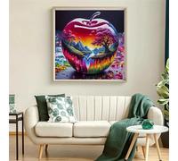 Puzzle 200 Pezzi Paesaggio di frutta, puzzle per Adulti 200 pezzi 28x28cm, Puzzles Giochi Rilassamento e Intelligence, puzzles Classici per Gioco Familiare, Festa Aziendale, Regalo Natale