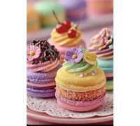 Puzzle 200 Pezzi per Adulti, Torta Fiori, Rompicapo Classico per Passatempo e Relax, Splendida Decorazione per Pareti e Idea Regalo