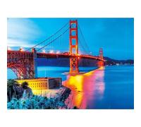 Puzzle 200 Pezzi, Ponte Sul Fiume, Intrattenimento Creativo, Puzzle Classico Sfida Appassionante per Tutti Gli Appassionati di Puzzles, Ideale per Uomini, Donne o Ragazzi 35 x 25 cm