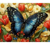 Puzzle 200 Pezzi-Puzzle Adatti ad Adulti e Tutte le Età, Jigsaw Farfalla, Jigsaw Fiore, Divertimento Per Adulti, Made In China, Istruzione Giocattolo di Sfida Giocoo, Decorazione Della Casa Regalo P-6