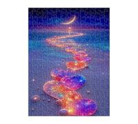 Puzzle 200 Pezzi Sognante Spiaggia 35x25 cm Puzzles Classici Difficili Impossibili Puzzle Adulti 200 Pezzi per Gioco Familiare Decorazione per la Casa