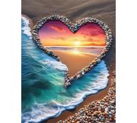 Puzzle 200 pezzi, Tramonto Sull'Oceano Puzzle Classici per Adulti, Giocattoli di Gioco Impegnativi, puzzle Impossibile, Puzzles per Gioco Familiare, Regalo per Amore e Amico 35 x 25 cm