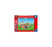 Puzzle 200 pezzi XXL Le avventure di Super Mario, 00012993, Da 8 anni, Ravensburger