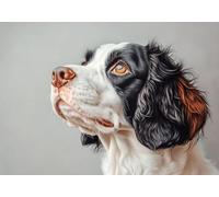 Puzzle 200 Pieces cane 5D DIY Puzzle Impossibili Arte Giocattolo Intellettuale Adatto per Adulti O Bambini Sopra I 14 Anni, Calma La Tua Mente Riduce Lo Stress Di Lavoro Idea Regalo Uomo E Donna A-5