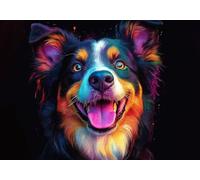 Puzzle 200 Pieces Cane colorato Puzzle Impossibili Arte Giocattolo Intellettuale Adatto per Adulti O Bambini Sopra I 14 Anni, Calma La Tua Mente Riduce Lo Stress Di Lavoro Idea Regalo Uomo E Donna P-3