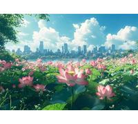 Puzzle 200 Pieces Città Bambina Bambino 10 8 9 6 5 7 Anni Regalo Maschio Adulti Legno Loto Puzzle Arte Giochi Gioco di QI Ragazzo Grandi Dimensioni 35x25cm,200pcs Regalo Toy, Scatola P-833