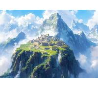Puzzle 200 Pieces Montagna Bambina Bambino 10 8 9 6 5 7 Anni Regalo Maschio Adulti Legno Paese delle meraviglie Puzzle Arte Giochi Gioco di QI Ragazzo Grandi Dimensioni 35x25cm,200pcs Toy P-853