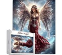 Puzzle 2000 Pezzi, 3 4 5 Anni Puzzle Angelo 6 7 8 Anni Giochi Educativi Sostenibili Con Motivi Per Adulti Da Gioco in Legno Di Alta Qualità Jigsaw Elfi per Gioco Familiare, 2026 Regalo Natale H-2579