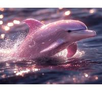 Puzzle 2000 Pezzi 99x70cm, Puzzle Adulti delfini Il sogno, n-215 | Impossibile Puzzles, Rilassamento e Intelligence, Antistress e Regalo per Giochi di Famiglia, Decorazioni Casa Unica