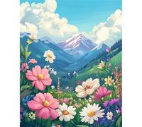 Puzzle 2000 Pezzi Adulti Natura Fiore Selvatico Cielo, Fai da Te puzzle difficili adulti 2000 pezzi 100x70cm, Intrattenimento Creativo, Divertimento, Gioco di Abilità per Tutta la Famiglia