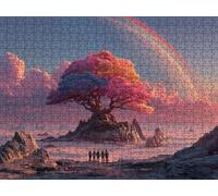 Puzzle 2000 Pezzi, Albero Dei Sogni 3D Puzzle per Adulti Impegnativo, Educa Puzzles Artistico, Divertente E Stimolante Puzzles Decorativo per La Famiglia, Come Regalo e Decorazione Pareti R6KH-612