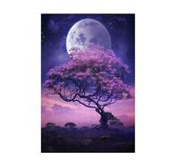 Puzzle 2000 Pezzi Albero della vita Puzzle Luna Adulti Arte Grandi Dimensioni Jigsaw di Legno con una Scatola e Poster, Impossibili Jigsaw Gioco Familiare, Home Decor Regalo Donna 99x70cm D-1667