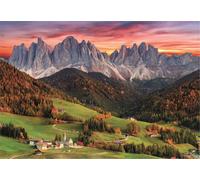 Puzzle 2000 pezzi Alta qualità, Val di Funes