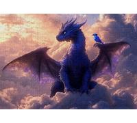 Puzzle 2000 Pezzi Animale Puzzle Adulti Sfida Impossibili Jigsaws Dinosauro Classica 3D Art Jigsaws per Divertimento Adulti e Bambina, Gioco Familiare, Festa Aziendale, Regali Donne 100x70cm C-880