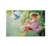 Puzzle 2000 Pezzi, Animale Puzzle Arte 100x70cm Jigsaw Grandi Dimensioni per Adulti, Jigsaw Giochi Intrattenimento Creativo, Classici Gioco Familiare per Decorazione Parete, Regalo Donna Angelo p-1638