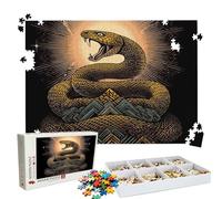 Puzzle 2000 Pezzi animale serpente, Puzzle 2000 Pièces Challenge Impossible, Puzzles 99.5x70.5 cm Taglia Grande Adulti, Giochi Educativo per Famiglie, Puzzles Classici, Decorazioni Casa W3H-827