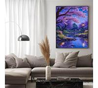 Puzzle 2000 Pezzi Arte Nightfall Park, 100x70cm Fai Da Te Puzzle Impossibili 2000 Pezzi per Adulti, Alta Qualità di Stampa, Poster Incluso, Sfida Creativa Regalo per Amore e Amico Alberi