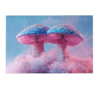 Puzzle 2000 Pezzi Arte per Adulti e Ragazzi, Puzzle Fungo in Legno per Adulti, Puzzles 2000 Pezzi Mistero Impegnativo per Tutta la Famiglia, Puzzles con Scatola per Decorazioni Casa, Regalo, -6677