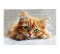 Puzzle 2000 Pezzi Arte per Adulti e Ragazzi, Puzzle Gatti in Legno per Adulti, Puzzles 2000 Pezzi Animali Impegnativo per Tutta la Famiglia, Puzzles con Scatola per Decorazioni Casa, Regalo, -8769
