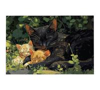 Puzzle 2000 Pezzi Arte per Adulti e Ragazzi, Puzzle Gatti in Legno per Adulti, Puzzles 2000 Pezzi Carino Impegnativo per Tutta la Famiglia, Puzzles con Scatola per Decorazioni Casa, Idee Regalo, -8957