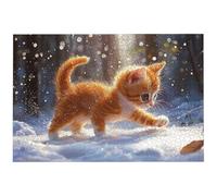 Puzzle 2000 Pezzi Arte per Adulti e Ragazzi, Puzzle Gatti in Legno per Adulti, Puzzles 2000 Pezzi Carino Impegnativo per Tutta la Famiglia, Puzzles con Scatola per Decorazioni Casa, Idee Regalo, -7811