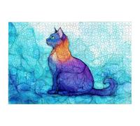 Puzzle 2000 Pezzi Arte per Adulti e Ragazzi, Puzzle Gatti in Legno per Adulti, Puzzles 2000 Pezzi Fantasia Impegnativo per Tutta la Famiglia, Puzzles con Scatola per Decorazioni Casa, Regalo, -8345