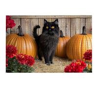 Puzzle 2000 Pezzi Arte per Adulti e Ragazzi, Puzzle Gatti in Legno per Adulti, Puzzles 2000 Pezzi Zucca Impegnativo per Tutta la Famiglia, Puzzles con Scatola per Decorazioni Casa, Regalo Donna, -8131