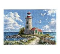 Puzzle 2000 Pezzi Arte per Adulti e Ragazzi, Puzzle Paesaggi in Legno per Adulti, Puzzles 2000 Pezzi Faro Impegnativo per Tutta la Famiglia, Puzzles con Scatola per Decorazioni Casa, Regalo, -7055