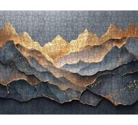 Puzzle 2000 Pezzi, Astratto Sorgere Del Sole 3D Puzzle per Adulti Impegnativo, Educa Puzzles Artistico, Divertente Stimolante Puzzles Decorativo, Come Regalo e Decorazione Pareti R6KH-724