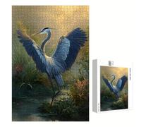Puzzle 2000 Pezzi - Bird & Paesaggio - Puzzle in Legno Durevole con Lettere sul Retro - 70 x 100 cm - Hobby Creativo Senza Polvere - Articolo per Collezionisti e 14 Anni in Su P3#1158