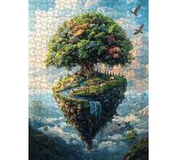 Puzzle 2000 Pezzi, Cascata Albero 3D Puzzle per Adulti Impegnativo, Educa Puzzles Artistico, Divertente E Stimolante Puzzles Decorativo per La Famiglia, Regalo e Decorazione Pareti DX0YL6-846