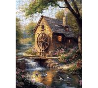 Puzzle 2000 Pezzi, Cascata Cascata 3D Puzzle per Adulti Impegnativo, Educa Puzzles Artistico, Divertente E Stimolante Puzzles Decorativo per La Famiglia, Regalo e Decorazione Pareti DX0YL6-766