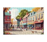 Puzzle 2000 Pezzi Città, Puzzle Paesaggi Puzzles in Legno Dimensione Di 99x70cm, Classici Sfide Divertenti Intrattenimento Creativo, Divertimento Confezione di Alta Qualità Regalo Uomo e Donna -1716