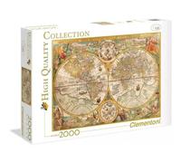 Puzzle 2000 pezzi Clementoni: Ancient Map