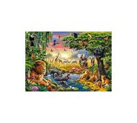 Puzzle 2000 pezzi CLEMENTONI High Quality The African Gathering 97,5 x 66,8 cm Multicolore - Nouvo