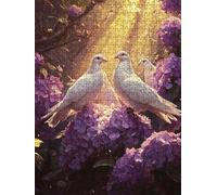 Puzzle 2000 Pezzi, Colombo Bianco 3D Puzzle per Adulti Impegnativo, Educa Puzzles Artistico, Divertente E Stimolante Puzzles Decorativo per La Famiglia, Regalo e Decorazione Pareti DX0YL6-40
