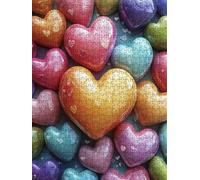 Puzzle 2000 Pezzi Colore Amore 3D Puzzle per Adulti Impegnativo, Educa Puzzles Artistico, Divertente E Stimolante Puzzles Decorativo per La Famiglia, Regalo e Decorazione Pareti BXHZW6-84