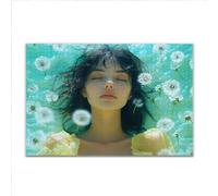 Puzzle 2000 Pezzi Dente di leone Donna Puzzle Grandi Dimensioni per Adulti 100 x 70cm, Adulti Difficili Impossible Giochi, Rilassamento e Intelligence, Jigsaw Personalizzato per Maschio e Femmina S-9