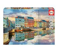 Puzzle 2000 pezzi EDUCA - Porto di Copenaghen
