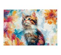 Puzzle 2000 Pezzi Fantasia per Adulti, 99.5x70.5 cm Puzzle Gatti per Decorazione Parete, Giochi Educativo per Famiglie, Puzzles Arte in Legno Impegnativi, 2000 Pezzi Puzzles per Regalo Donne, -8928