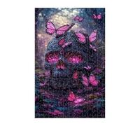 Puzzle 2000 Pezzi Farfalla Fantasma 100x70 cm Puzzles Classici Difficili Impossibili Puzzle Adulti 2000 Pezzi per Gioco Familiare Decorazione per la Casa
