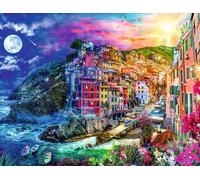 Puzzle 2000 pezzi Fiera dei colori Cinque Terre