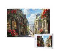 Puzzle 2000 Pezzi Fiore Puzzle Città Grandi Dimensioni per Adulti Con Scatola di Imballaggio e Immagini di Riferimento, Divertenti Giochi per Tutta la Famiglia, Come Regalo per Amici e Amanti 2T-331