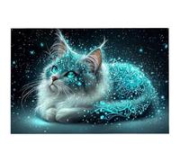 Puzzle 2000 Pezzi Gatti per Adulti, 99.5x70.5 cm Puzzle Astratto per Decorazione Parete, Giochi Educativo per Famiglie, Puzzles Arte in Legno Impegnativi, 2000 Pezzi Puzzles per Regalo Donne, -6714